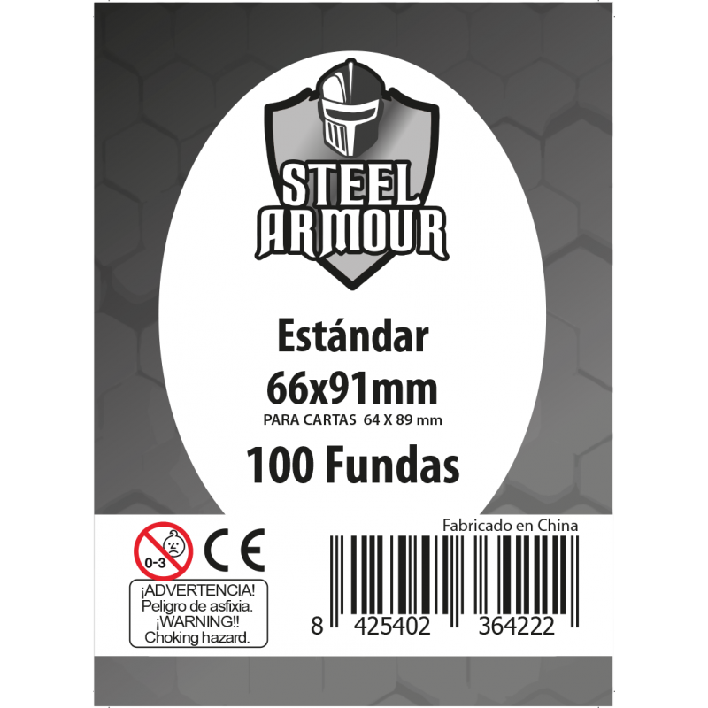 Fundas Steel Armour Estándar 63.5 x 88 mm 100 unidades