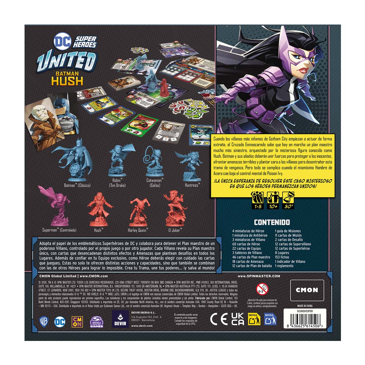 DC Super Heroes United Batman Hush