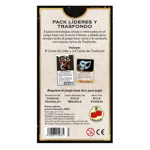 Arcs: Líderes y Trasfondo