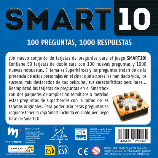 Smart 10 Superhéroes
