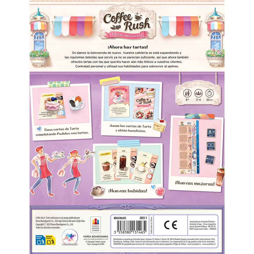 Coffee Rush: Tartas Deliciosas