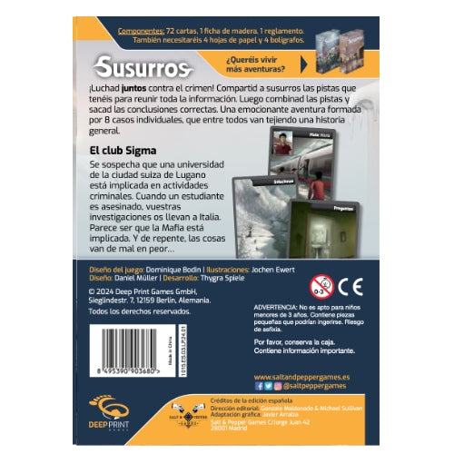 Susurros: El Club Sigma