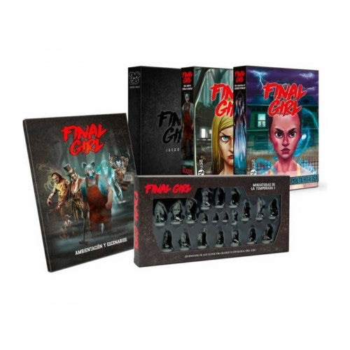 Final Girl Pack 1 Juego+ Pelicula 1 + 2 + Minis Box + Lorebook