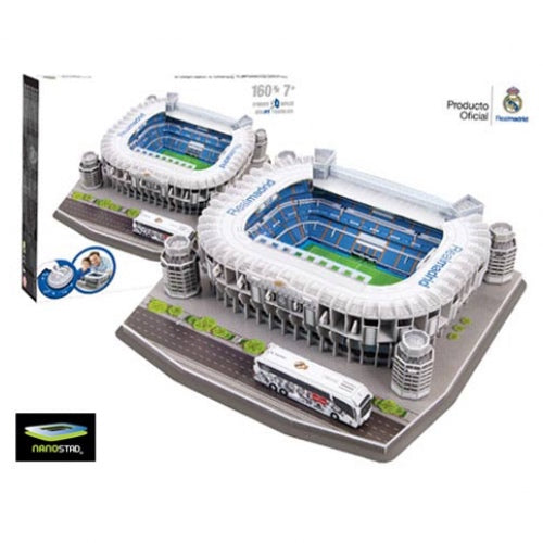 Puzzle 3D Santiago Bernabéu