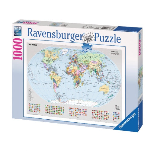 Puzzle Mapamundi Político