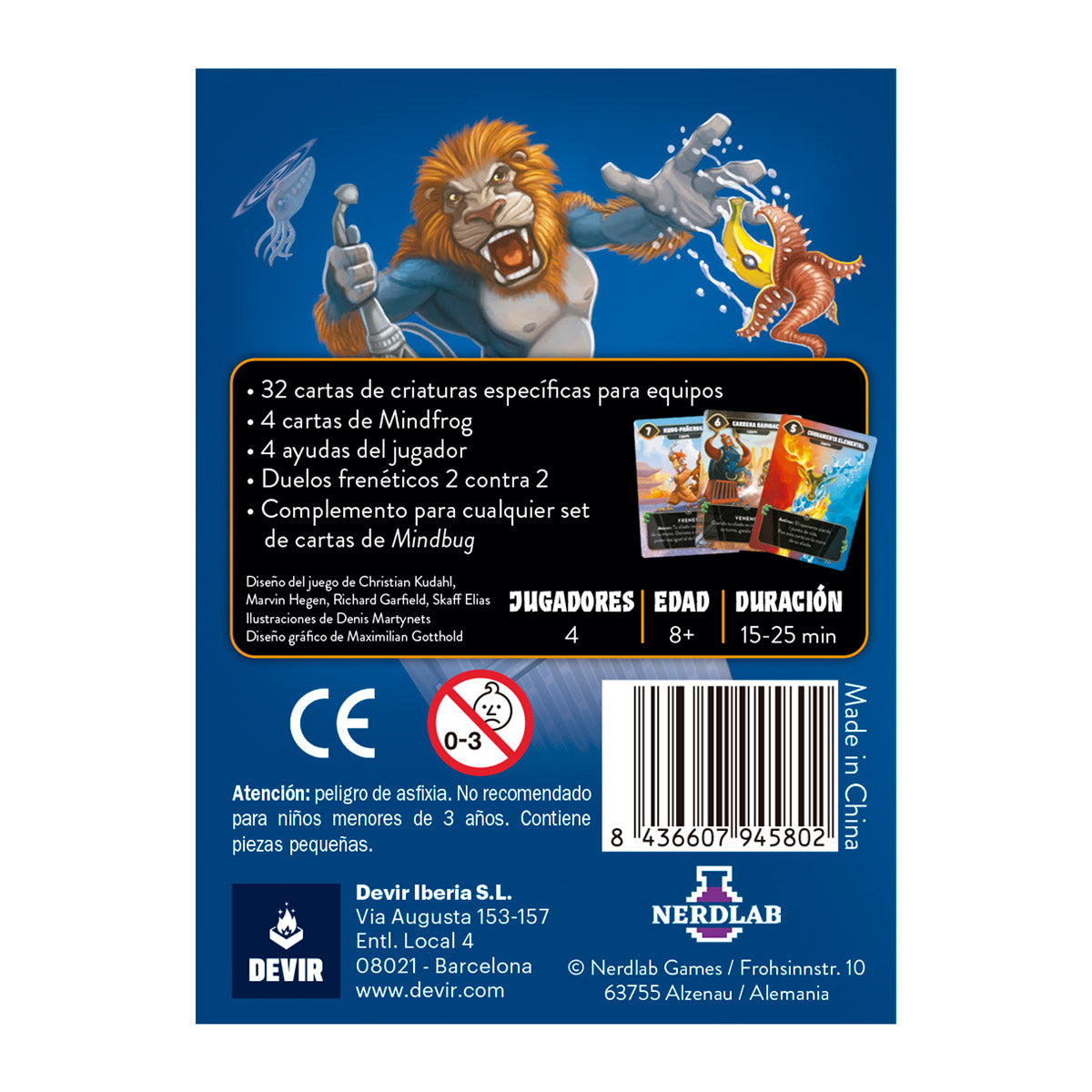 Mindbug Equipos 2 Vs 2