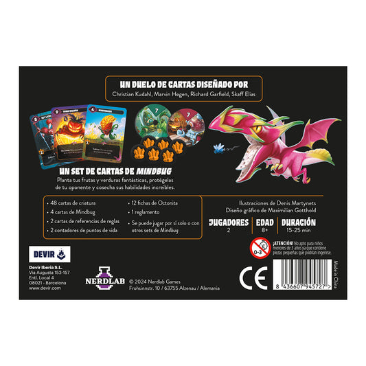 Mindbug Frutas de Batalla Reino