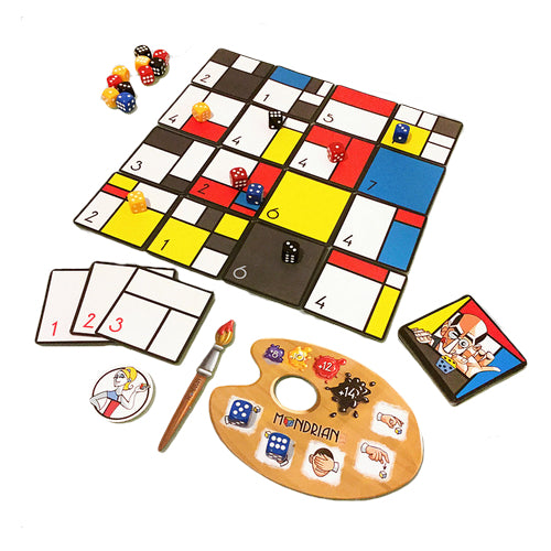 Mondrian The Dice Game