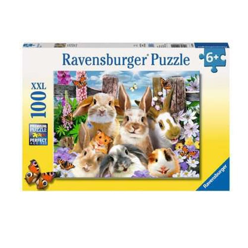 Puzzle 100 piezas Conejos