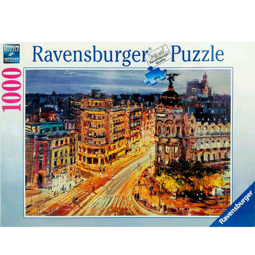 Puzzle 1000 piezas Gran Via Madrid