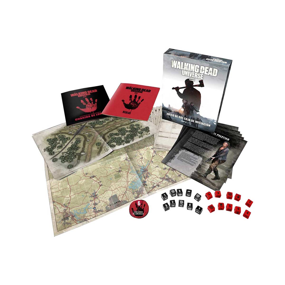 The Walking Dead: El Juego de Rol. Caja de Inicio.