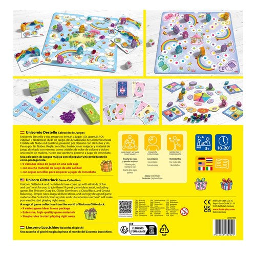 Unicornio Destello: Colección de Juegos