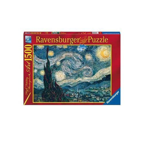 Puzzle 1500 piezas Vincent Van Gogh: Noche estrellada