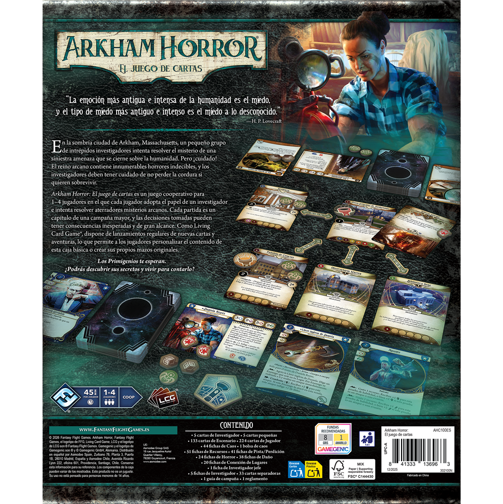 Arkham Horror: El Juego de Cartas Ed. 2026