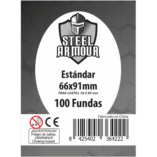 Fundas Steel Armour Estándar 63.5 x 88 mm 100 unidades