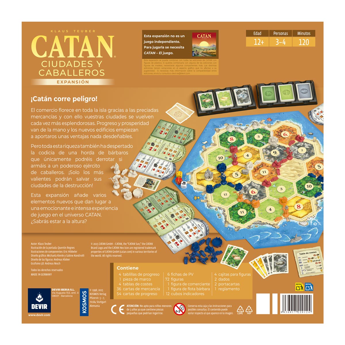 Catan Ciudades y Caballeros