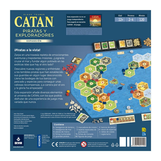 Catan Piratas y Exploradores