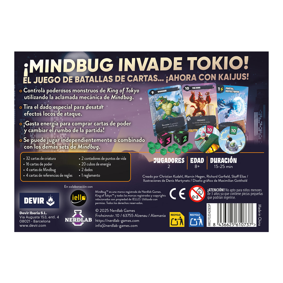 Mindbug King of Tokyo