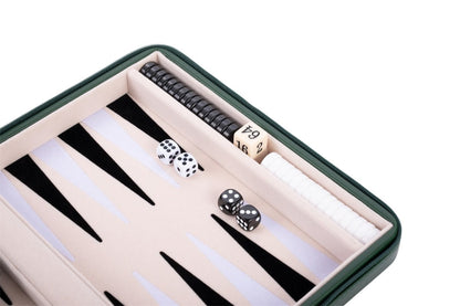 Backgammon Pequeño Verde