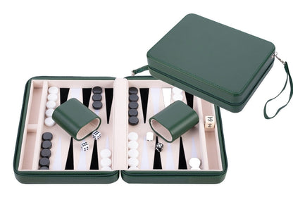 Backgammon Pequeño Verde