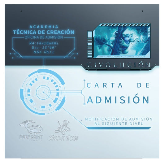 Civolución: Carta de Admisión