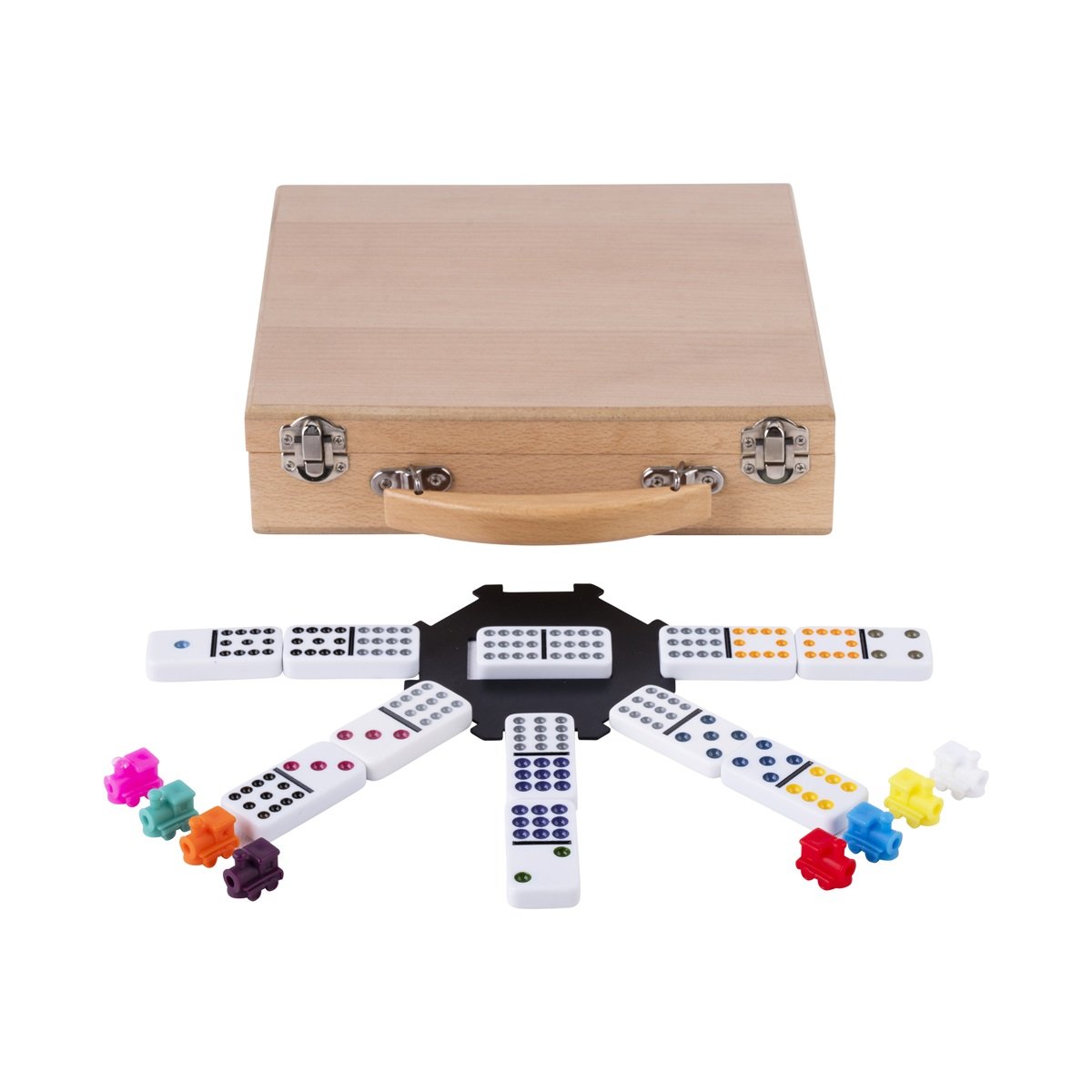 Dominó Tren Mexicano Maletín