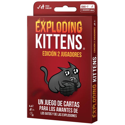 Exploding Kittens -Edición 2 Jugadores-