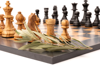 Ajedrez Staunton Europa nº6 Olivo Negro