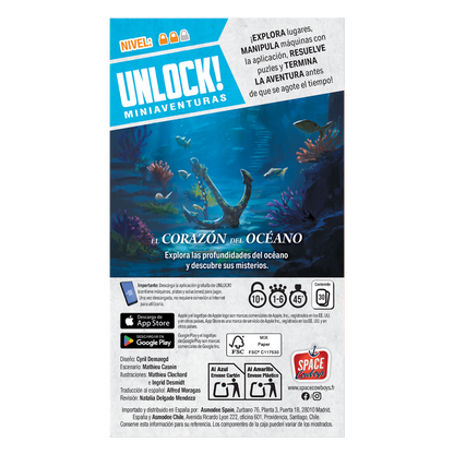 Unlock! Mini: El Corazón del Oceáno