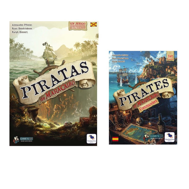 Pack Piratas de Maracaibo 2ª Ed + Expansión Comandantes