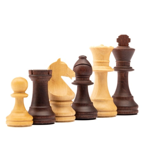 Piezas de ajedrez Staunton Europa nº6 plomadas – CAOBA