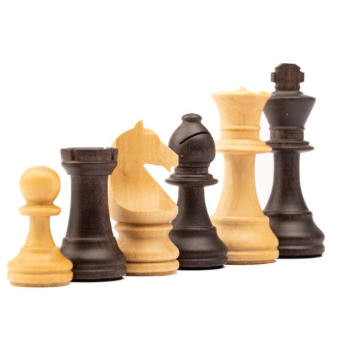 Piezas de ajedrez Staunton Europa nº3 plomadas – NOGAL