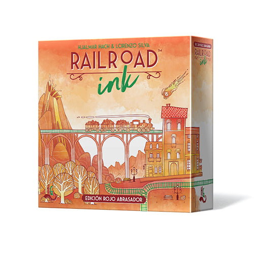 Railroad Ink: Edición Rojo Abrasador