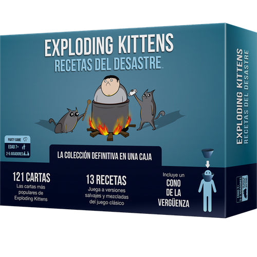 Exploding Kittens Recetas del Desastre