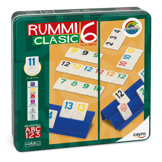 Rummy 6 Caja Metálica