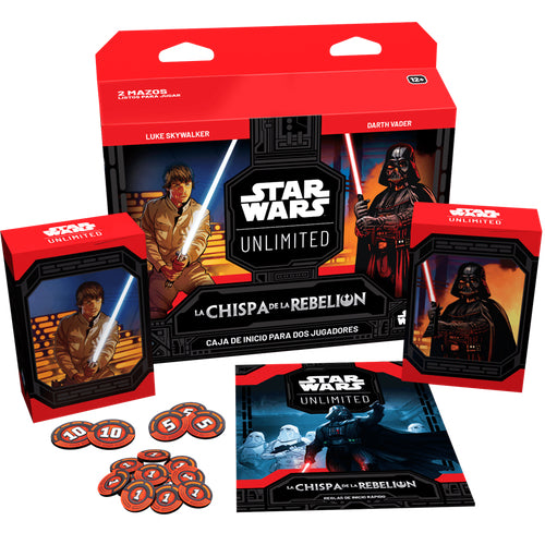 Star Wars Unlimited: La Chispa de la Rebelión Caja de Inicio