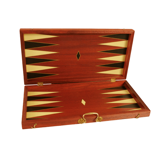 Backgammon maletín de madera