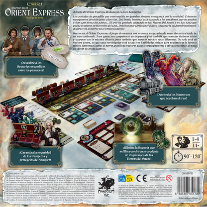 Horror en el Orient Express: El juego de mesa