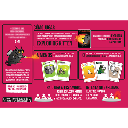 Exploding Kittens NSFW +17 Años