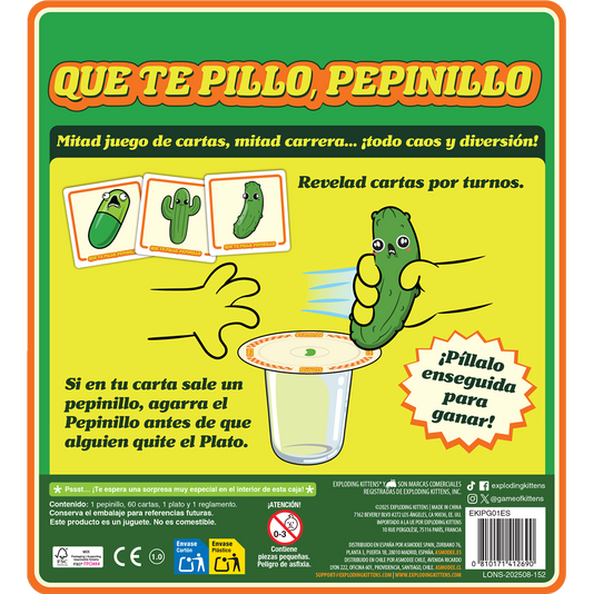 Que Te Pillo Pepinillo