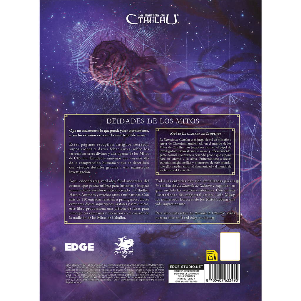 La Llamada de Cthulhu: Malleus Monstrorum Deidades de los mitos