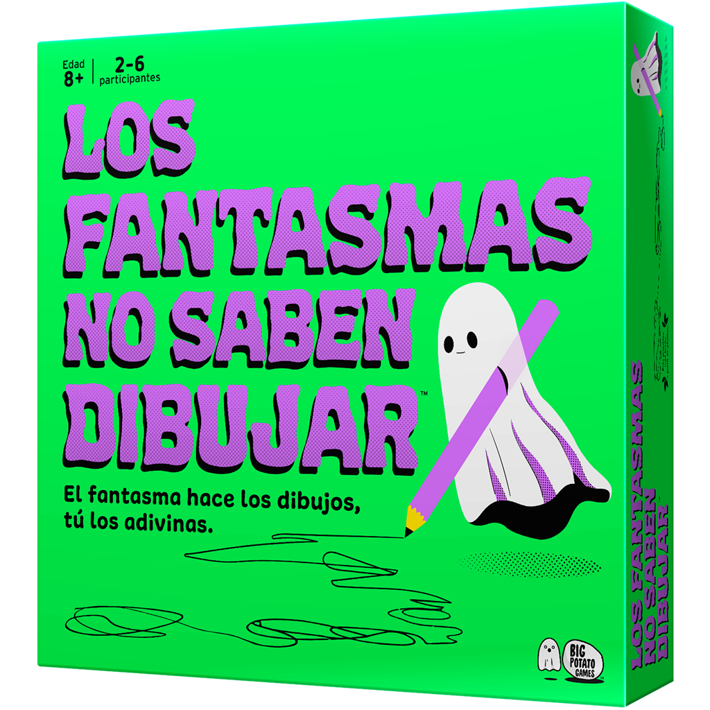 Los fantasmas no saben dibujar