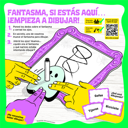 Los fantasmas no saben dibujar