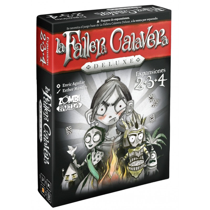 La Fallera Calavera Deluxe Expansiones 2,3 y 4.