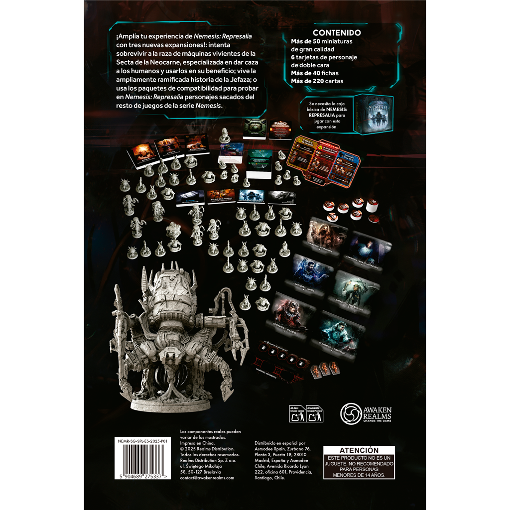 Nemesis: Represalia Recompensas de la Campaña