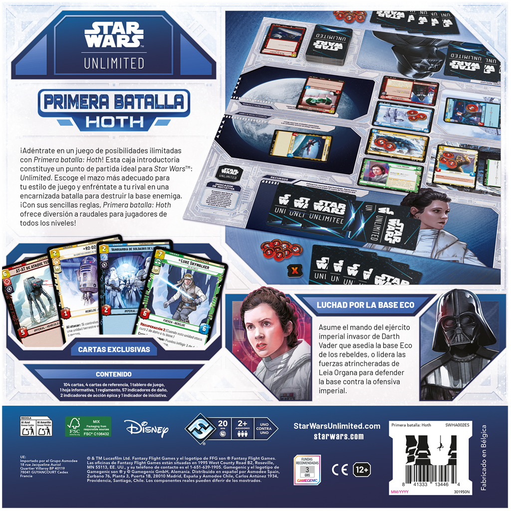 Star Wars Unlimited: Primera batalla Hoth